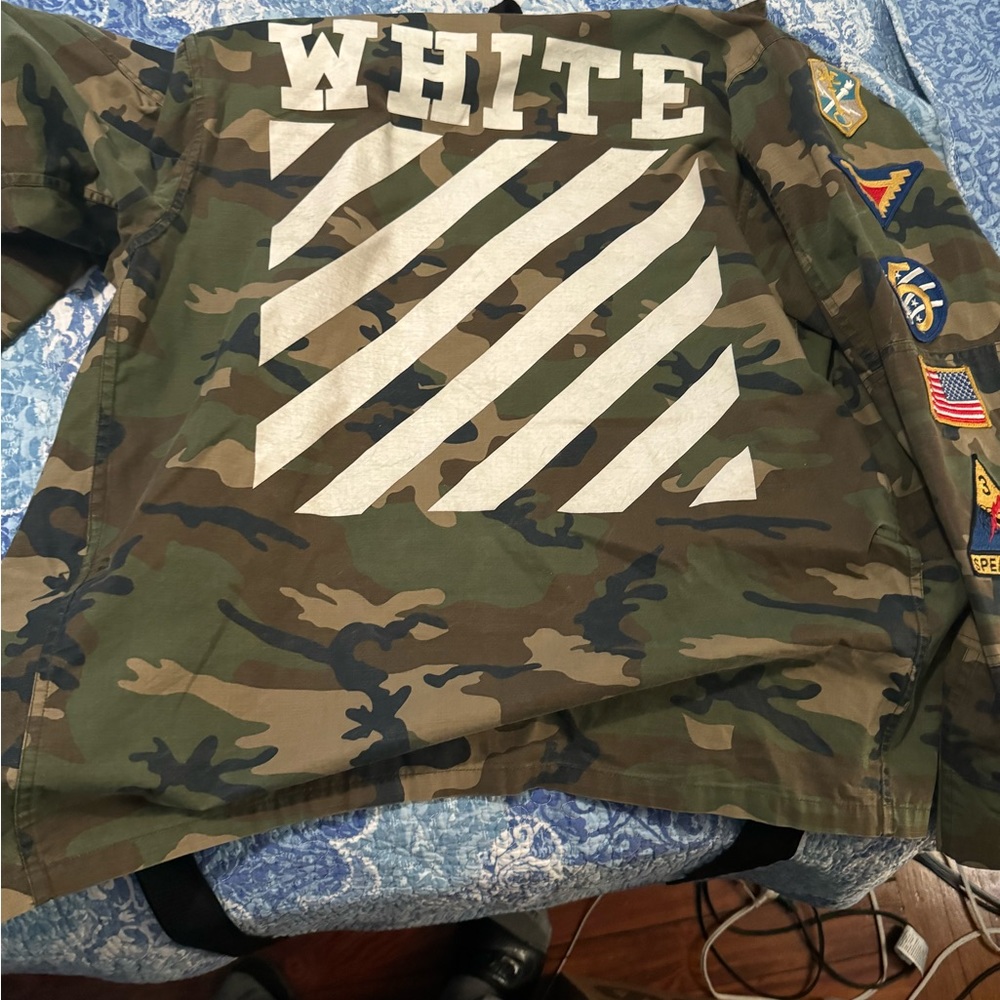 Off White Military Jacket